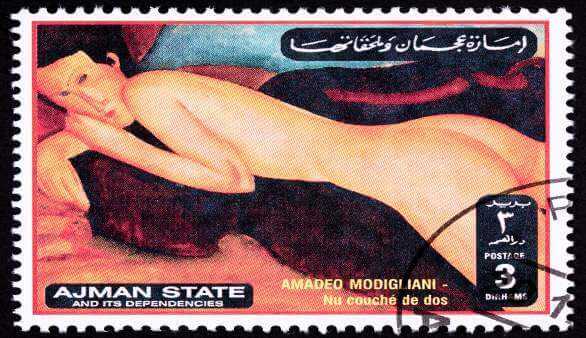 Modigliani Briefmarke