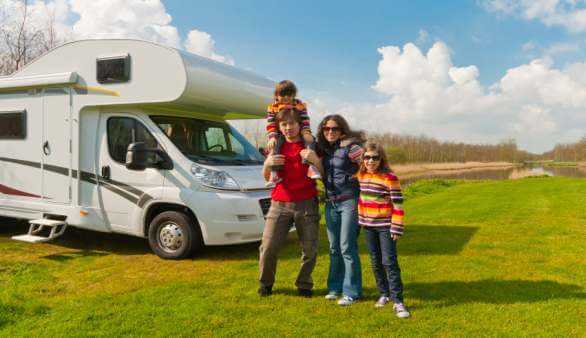 Wohnmobil in der Toskana